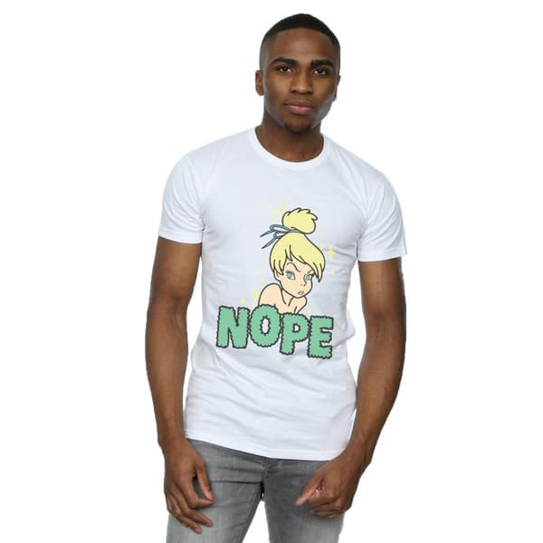 Disney Mens Tinker Bell Nope T-Shirt