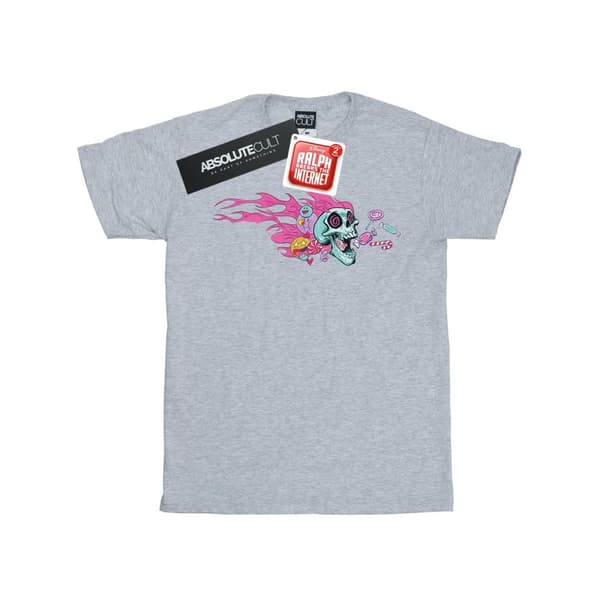 Disney Wreck It Ralph Candy Skull bomulls-T-shirt för flickor