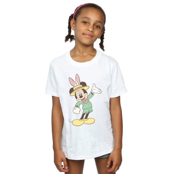 Disney Musse Pigg påskhare - T-shirt i bomull för flickor