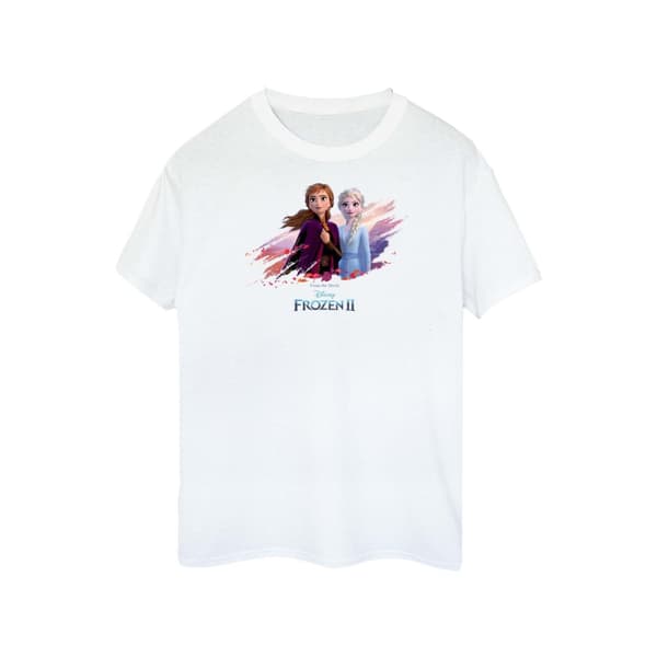 Disney Dam/Tjej Frozen 2 Elsa och Anna Naturen är vacker T-shirt i bomull