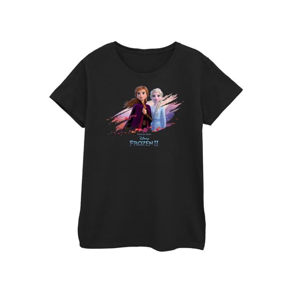 Disney Dam/Tjej Frozen 2 Elsa och Anna Naturen är vacker T-shirt i bomull