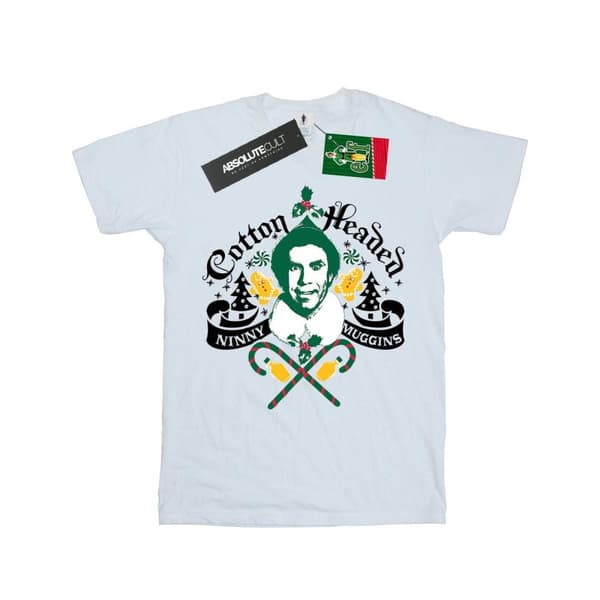 Elf Pojkar Cotton Headed Ninny Muggins T-shirt med pojkvänlig passform