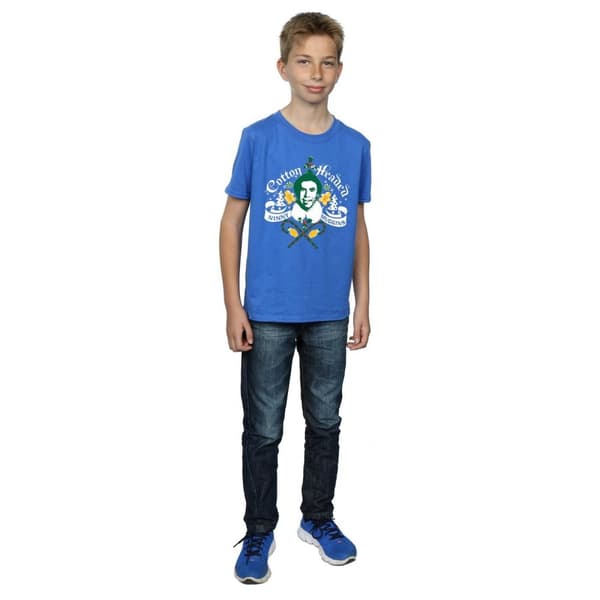 Elf Pojkar Cotton Headed Ninny Muggins T-shirt med pojkvänlig passform