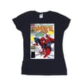 Miniatyrbild 1 av 3: Marvel Dam/Tjej Spider-Man Marvel Age Comic Cover Bomulls-T-shirt