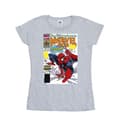 Miniatyrbild 1 av 2: Marvel Dam/Tjej Spider-Man Marvel Age Comic Cover Bomulls-T-shirt
