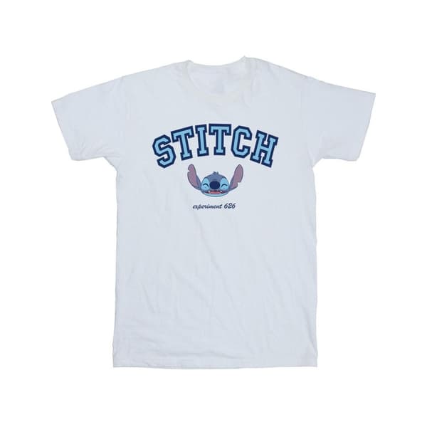 Disney Lilo And Stitch Collegial T-shirt i bomull för flickor