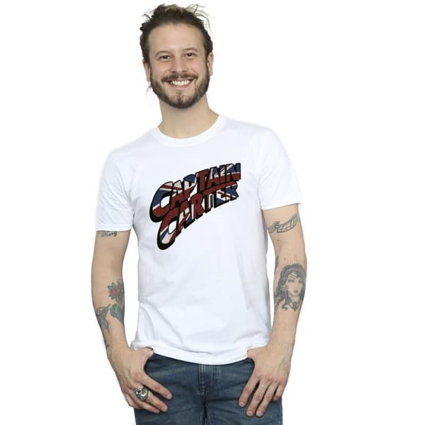 Marvel Mens What If Captain Carter T-Shirt