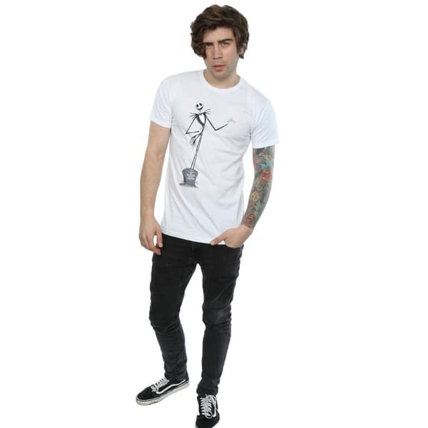 Disney T-shirt för herrar Nightmare Before Christmas Jack Pose