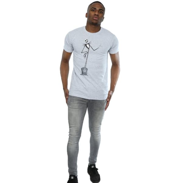 Disney T-shirt för herrar Nightmare Before Christmas Jack Pose