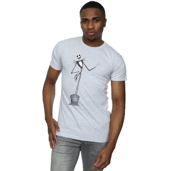 Disney T-shirt för herrar Nightmare Before Christmas Jack Pose