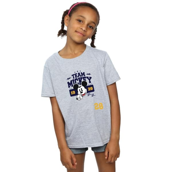Disney Musse Pigg Team Musse T-shirt i bomull för flickor