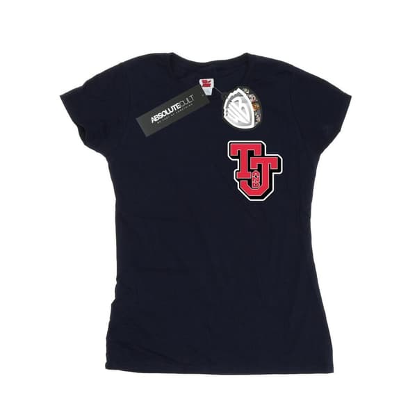 Tom And Jerry Dam/Tjej - Collegiate-logotyp i bomull