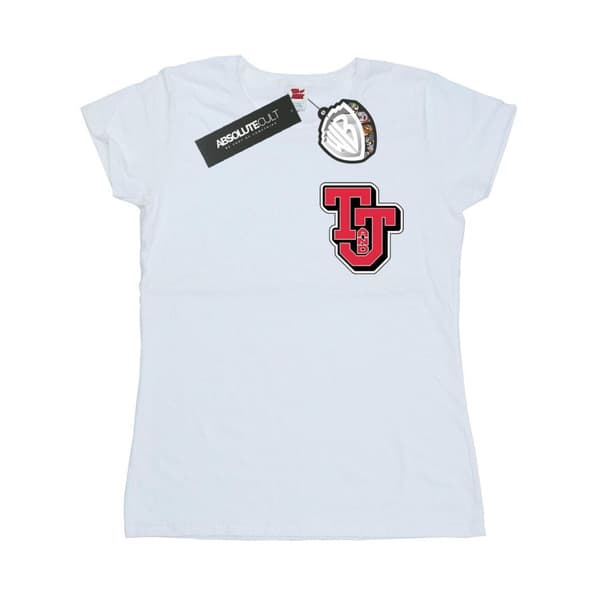 Tom And Jerry Dam/Tjej - Collegiate-logotyp i bomull