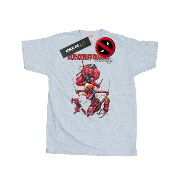 Marvel Deadpool-familjens t-shirt för herrar