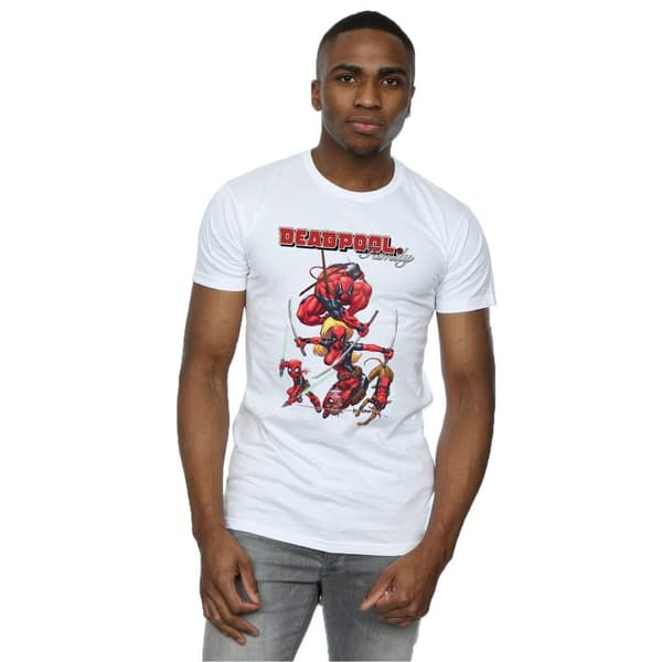 Marvel Deadpool-familjens t-shirt för herrar