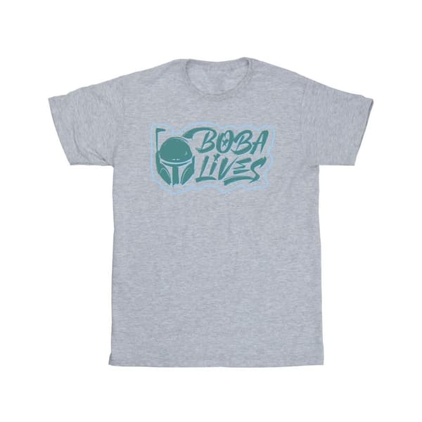 Star Wars T-shirt i bomull med bröstkorg från boken om Boba Fett