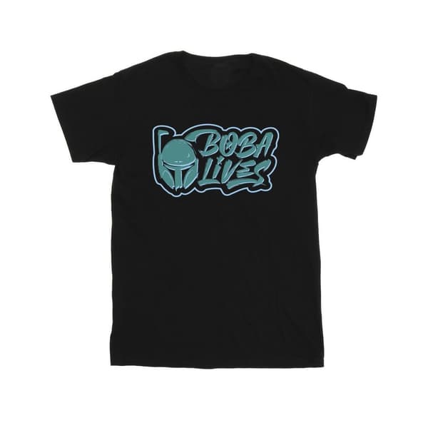 Star Wars T-shirt i bomull med bröstkorg från boken om Boba Fett