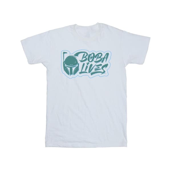 Star Wars T-shirt i bomull med bröstkorg från boken om Boba Fett