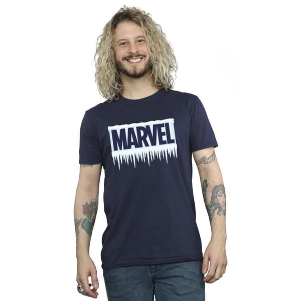 Marvel T-shirt med Icicle-logotyp för herrar