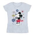 Miniatyrbild 1 av 4: Disney Dam/Hand Mickey Mouse Tongue Out - T-shirt i bomull