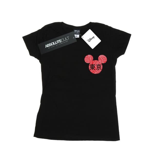 Disney Dam/Tjej Musse Pigg Symbol T-shirt i bomull