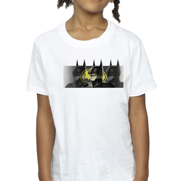 DC Comics The Flash Batman Portraits T-shirt i bomull för flickor