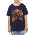 Miniatyrbild 3 av 5: Marvel Girls Avengers Infinity War Hulkbuster Blueprint T-shirt i bomull