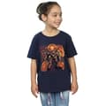 Miniatyrbild 2 av 5: Marvel Girls Avengers Infinity War Hulkbuster Blueprint T-shirt i bomull
