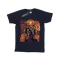 Miniatyrbild 1 av 5: Marvel Girls Avengers Infinity War Hulkbuster Blueprint T-shirt i bomull