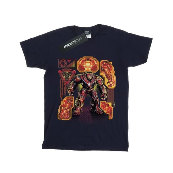 Marvel Girls Avengers Infinity War Hulkbuster Blueprint T-shirt i bomull