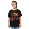 Miniatyrbild 2 av 5: Marvel Girls Avengers Infinity War Hulkbuster Blueprint T-shirt i bomull