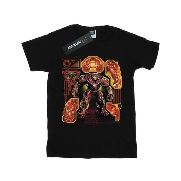 Marvel Girls Avengers Infinity War Hulkbuster Blueprint T-shirt i bomull