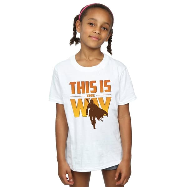 Star Wars Girls The Mandalorian This Is The Way T-shirt i bomull