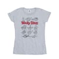 Miniatyrbillede 1 af 2: Wacky Races Womens/Ladies Car Lineup Cotton T-Shirt