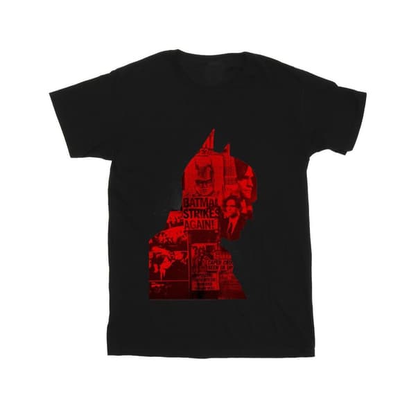 DC Comics Boys The Batman Collage Head T-Shirt
