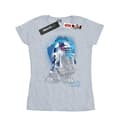 Miniatyrbilde 1 av 3: Star Wars Womens/Ladies The Last Jedi R2-D2 Brushed Cotton T-Shirt