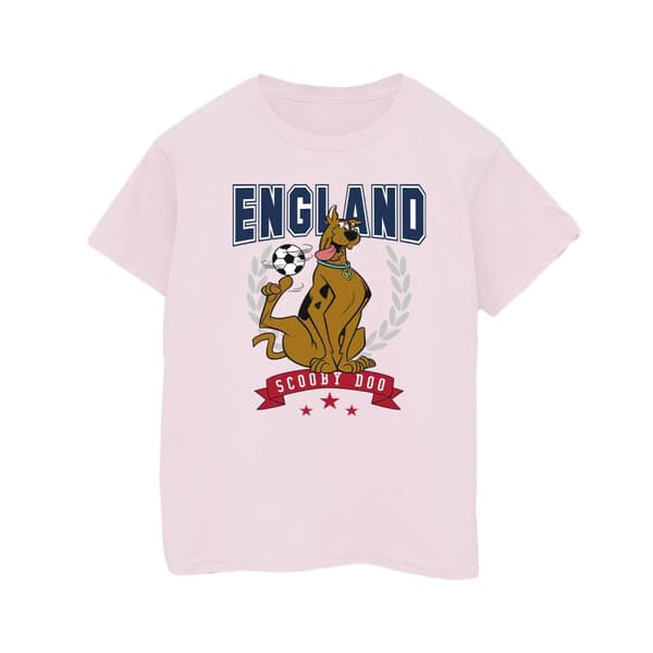 Scooby Doo Dam/dam England Football Boyfriend T-shirt i bomull