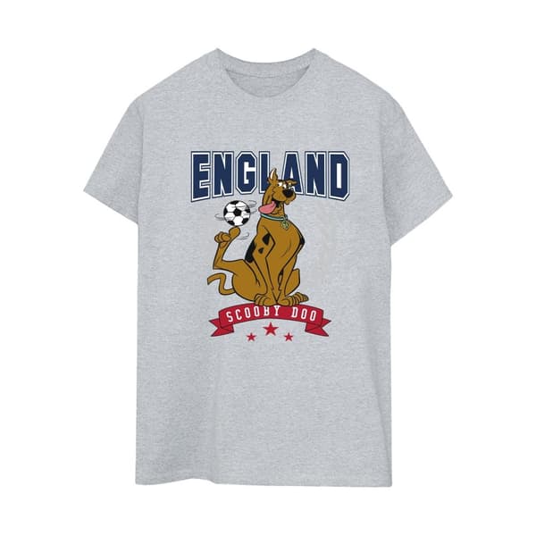 Scooby Doo Dam/dam England Football Boyfriend T-shirt i bomull