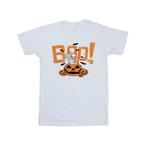 Tom & Jerry T-shirt för herrar Halloween Boo!