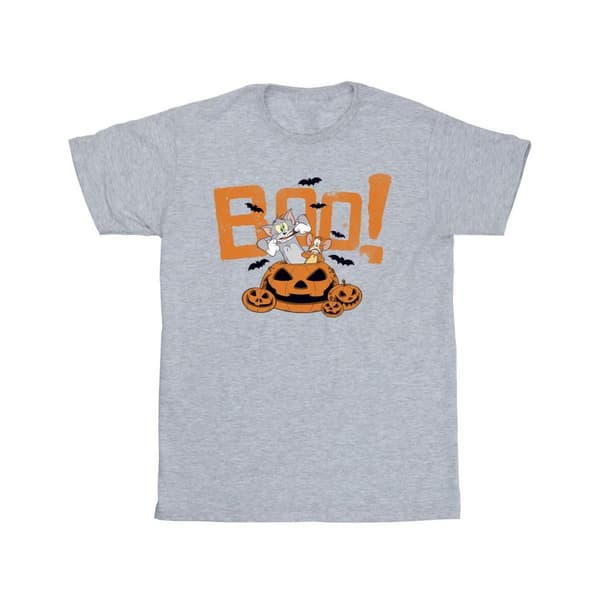 Tom & Jerry T-shirt för herrar Halloween Boo!