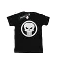 Miniatyrbild 1 av 3: Marvel Punisher - T-shirt i bomull med cirkelformad dödskalle för flickor