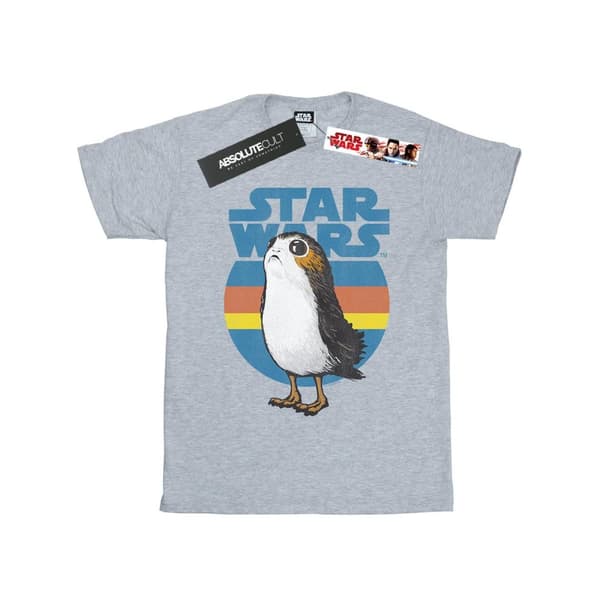 Star Wars Girls The Last Jedi Porg Cotton T-Shirt