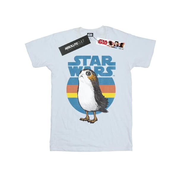 Star Wars Girls The Last Jedi Porg Cotton T-Shirt