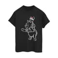 Miniatyrbild 1 av 3: Disney Dam/kvinnor Winnie the Pooh Piglet Christmas Boyfriend T-shirt i bomull
