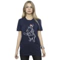 Miniatyrbilde 2 av 3: Disney Womens/Ladies Winnie The Pooh Piglet Christmas Cotton Boyfriend T-Shirt