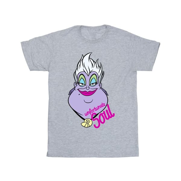Disney Mens Villains Ursula Unfortunate Soul T-Shirt
