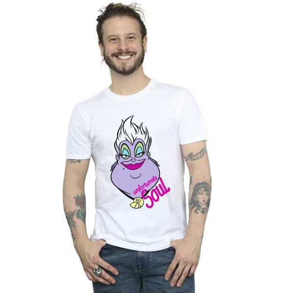 Disney Mens Villains Ursula Unfortunate Soul T-Shirt