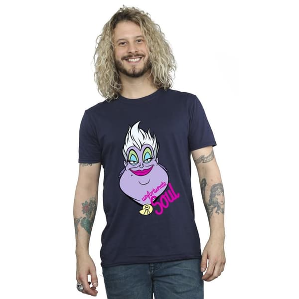 Disney Mens Villains Ursula Unfortunate Soul T-Shirt
