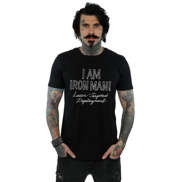 Marvel Mens I Am Iron Man T-Shirt