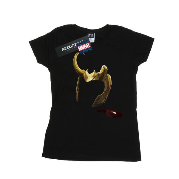 Marvel Womens/Ladies Loki Agent Of Asgard Helmet Cotton T-Shirt